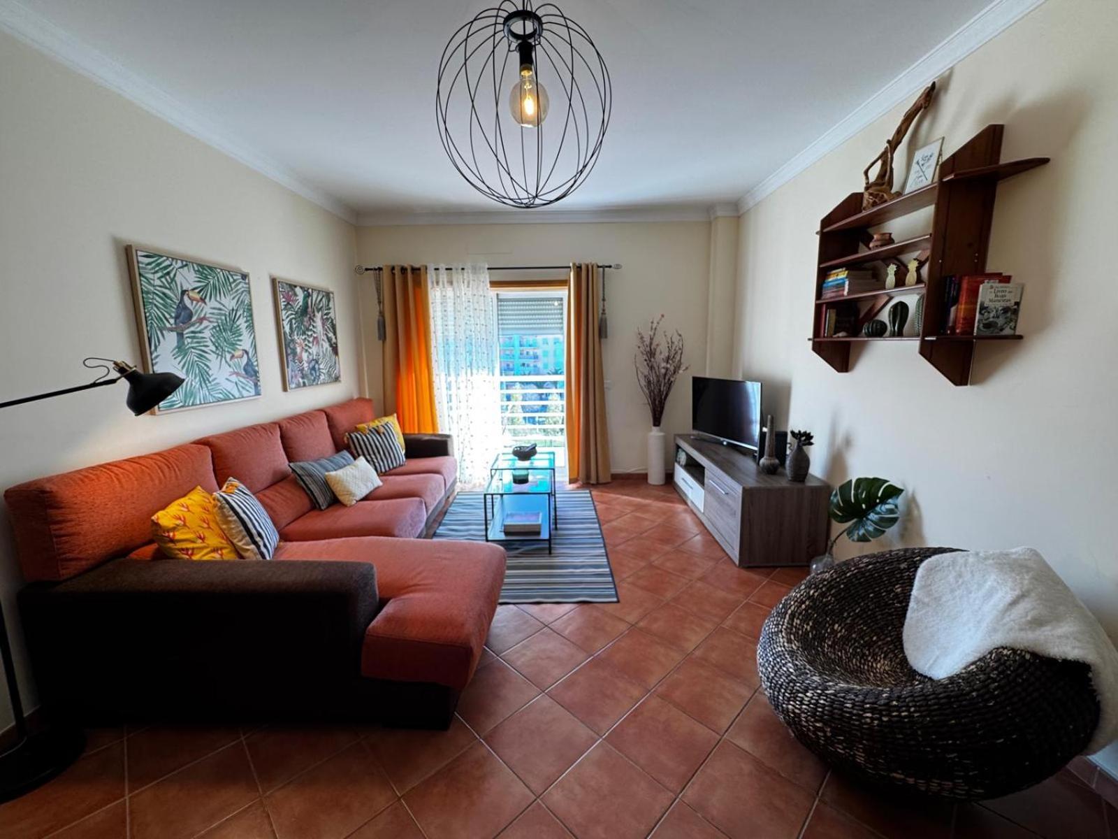 Charming Beach Apartment Armacao de Pera Bagian luar foto